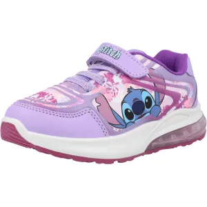 Disney Stitch Purple Kids Light-Up Trainers