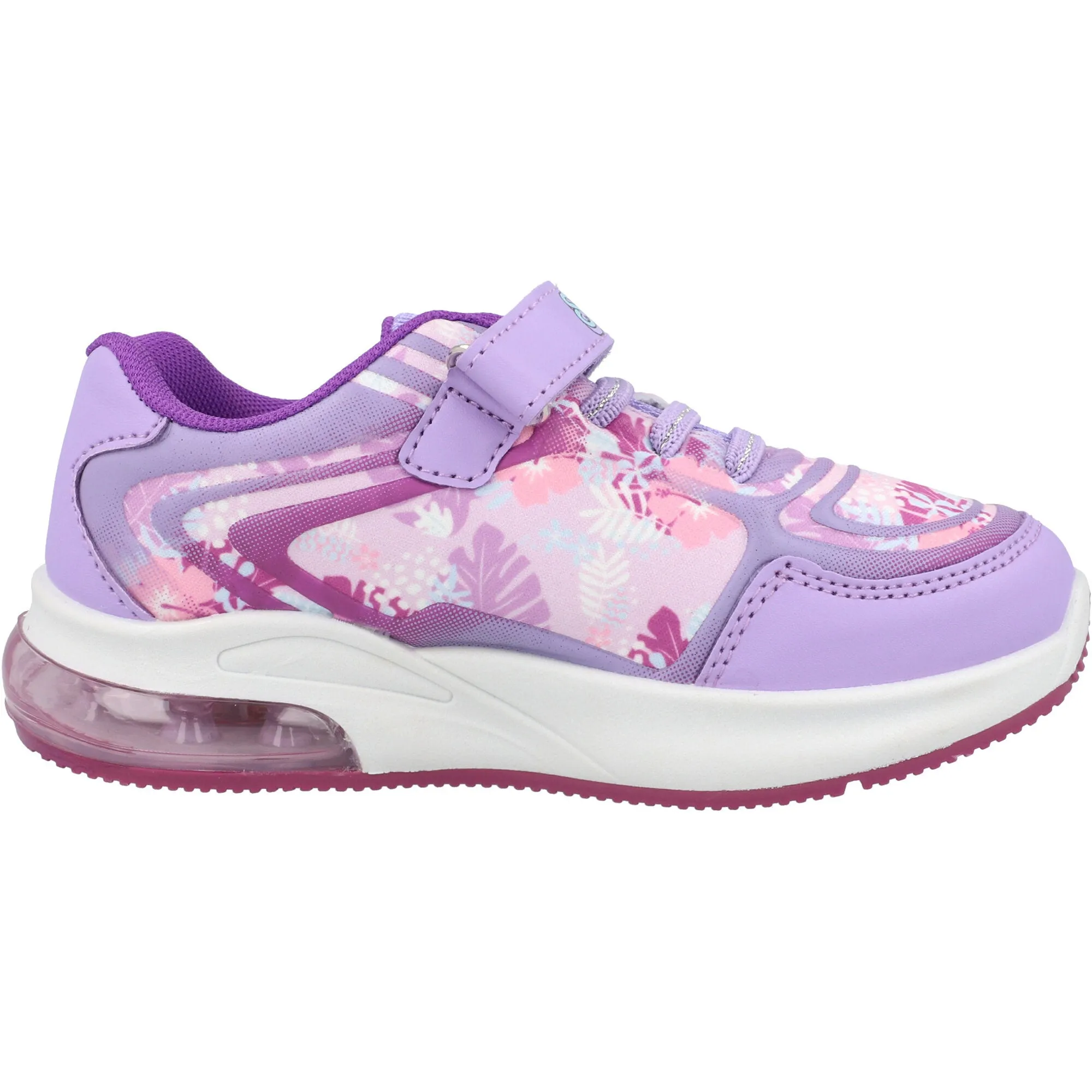 Disney Stitch Purple Kids Light-Up Trainers