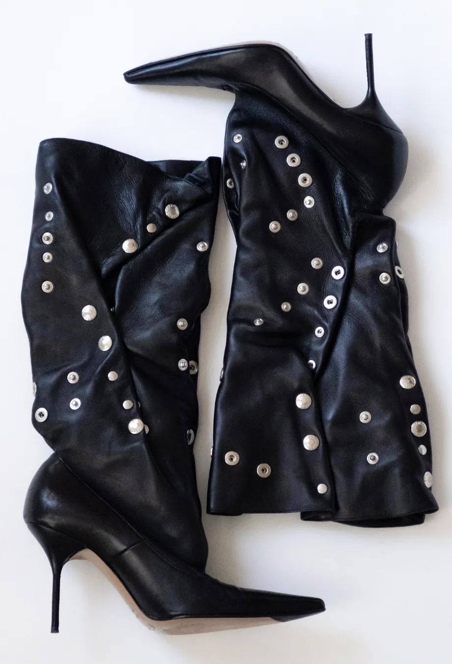 Dolce & Gabbana 2003 Campaign Knee Boots