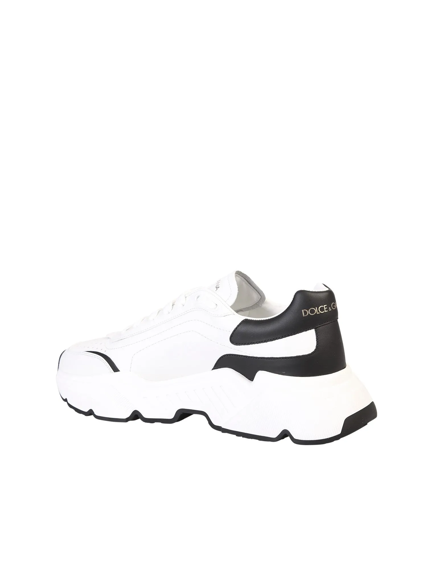 DOLCE & GABBANA Men's Elegant Leather Sneakers