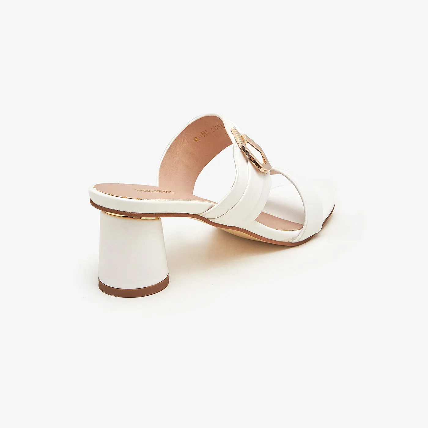 Double Strapped Buckled Heels