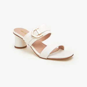 Double Strapped Buckled Heels