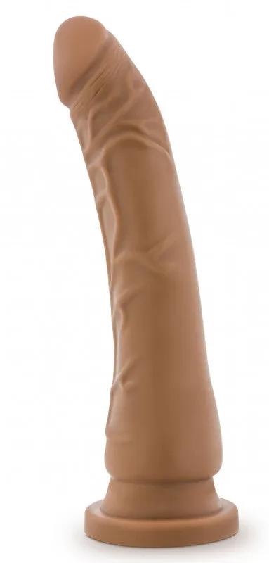 Dr. Skin Silicone - Dr. Noah - 8 Inch  With  Suction Cup - Mocha