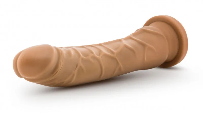 Dr. Skin Silicone - Dr. Noah - 8 Inch  With  Suction Cup - Mocha