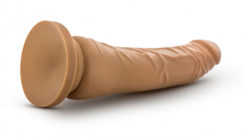 Dr. Skin Silicone - Dr. Noah - 8 Inch  With  Suction Cup - Mocha