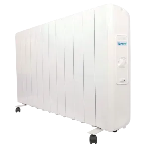Farho ECORU12 Eco R Ultra 12 elements 2000W Low Consumption Radiator, Analogue and Portable