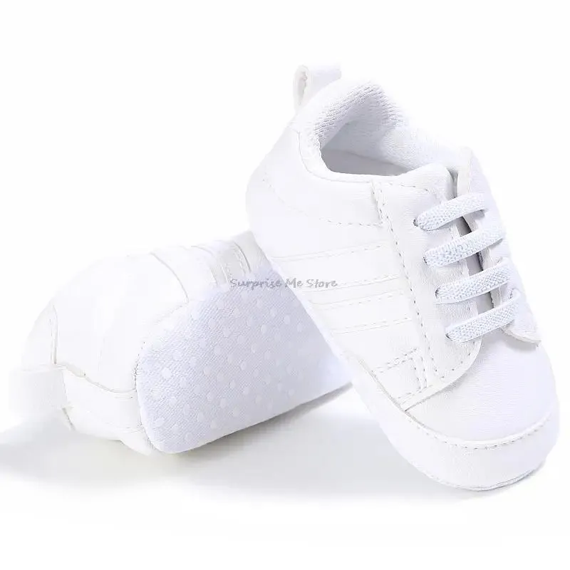 Fashion Baby Shoes Children White Sports Shoes For Girls Soft Flats Baby Toddler First Walkers Kids Sneakers Casual Infant Shoes