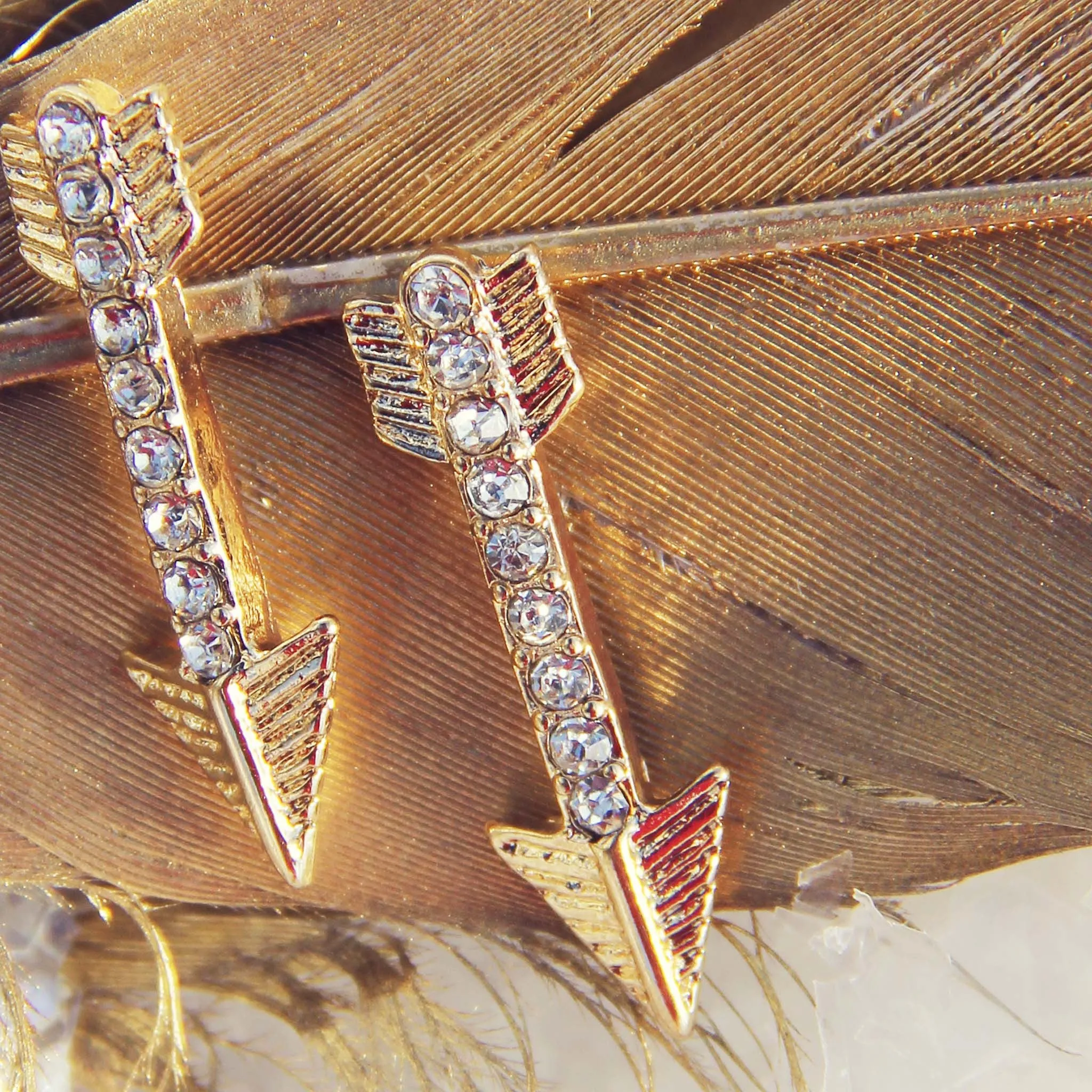 Feather Arrow Earrings