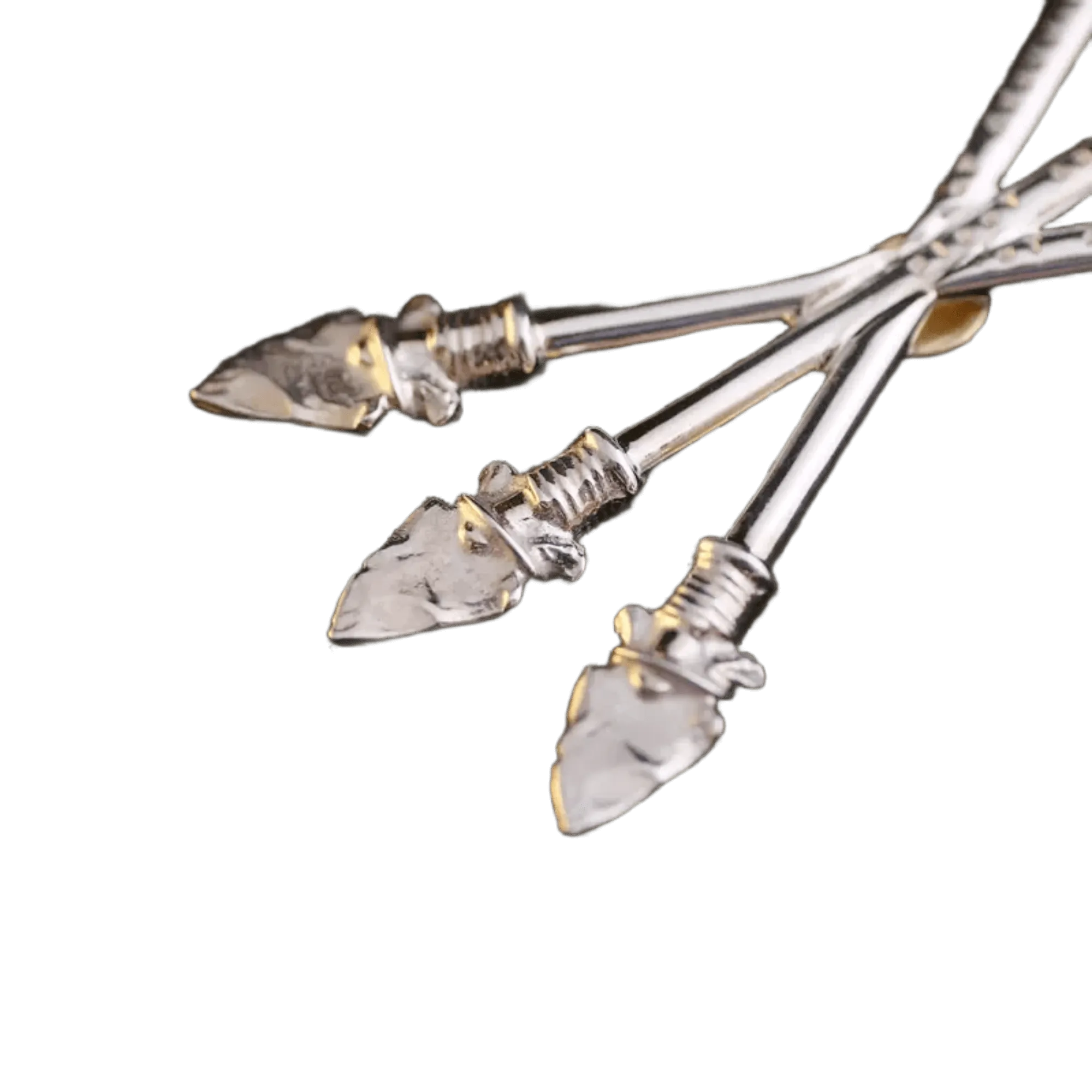 First Arrow's Triple Arrow with K18 Pendant