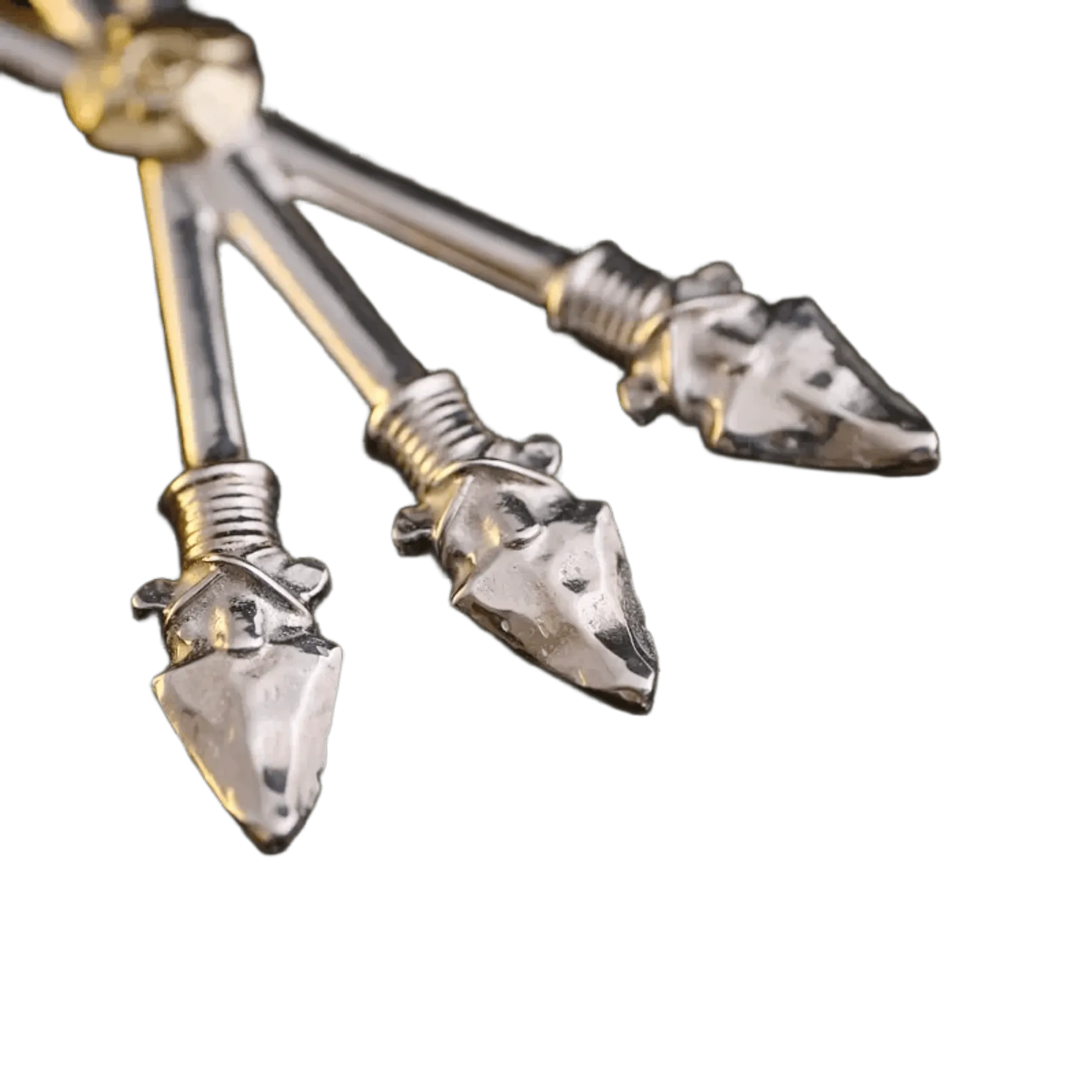 First Arrow's Triple Arrow with K18 Pendant