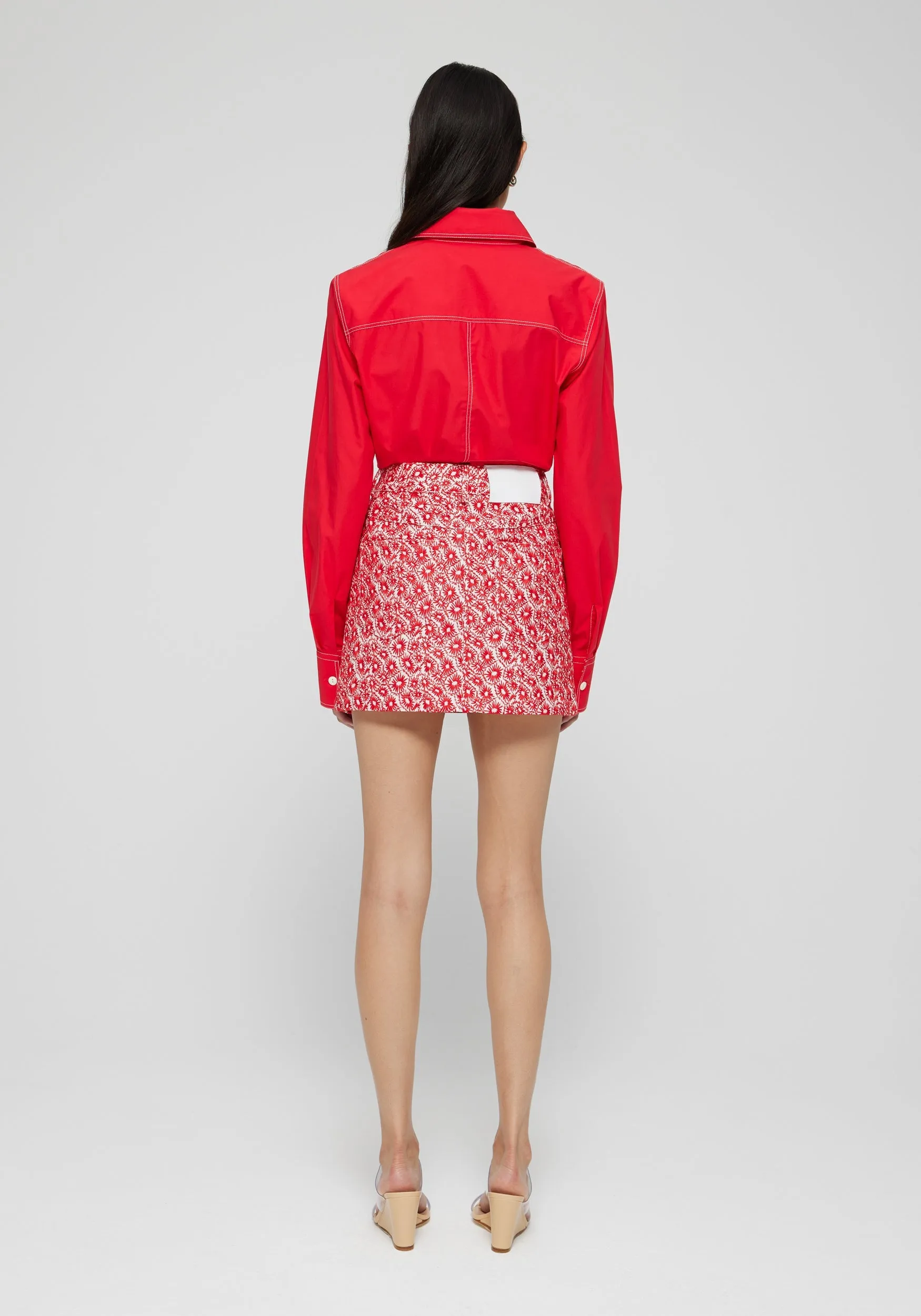Fitted Poplin Shirt