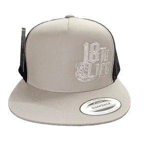 Flab Bill Grey/White 18 to life