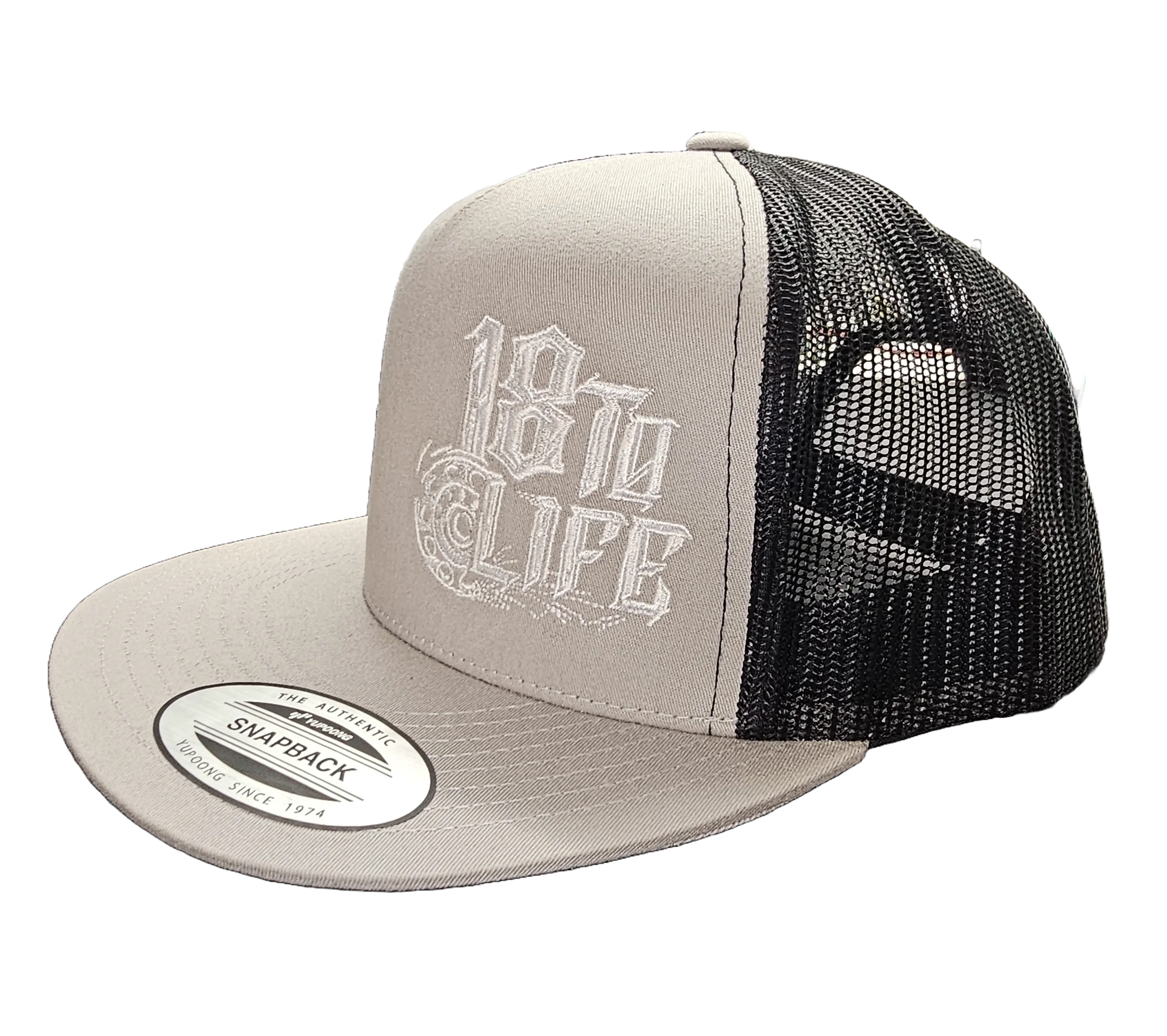 Flab Bill Grey/White 18 to life