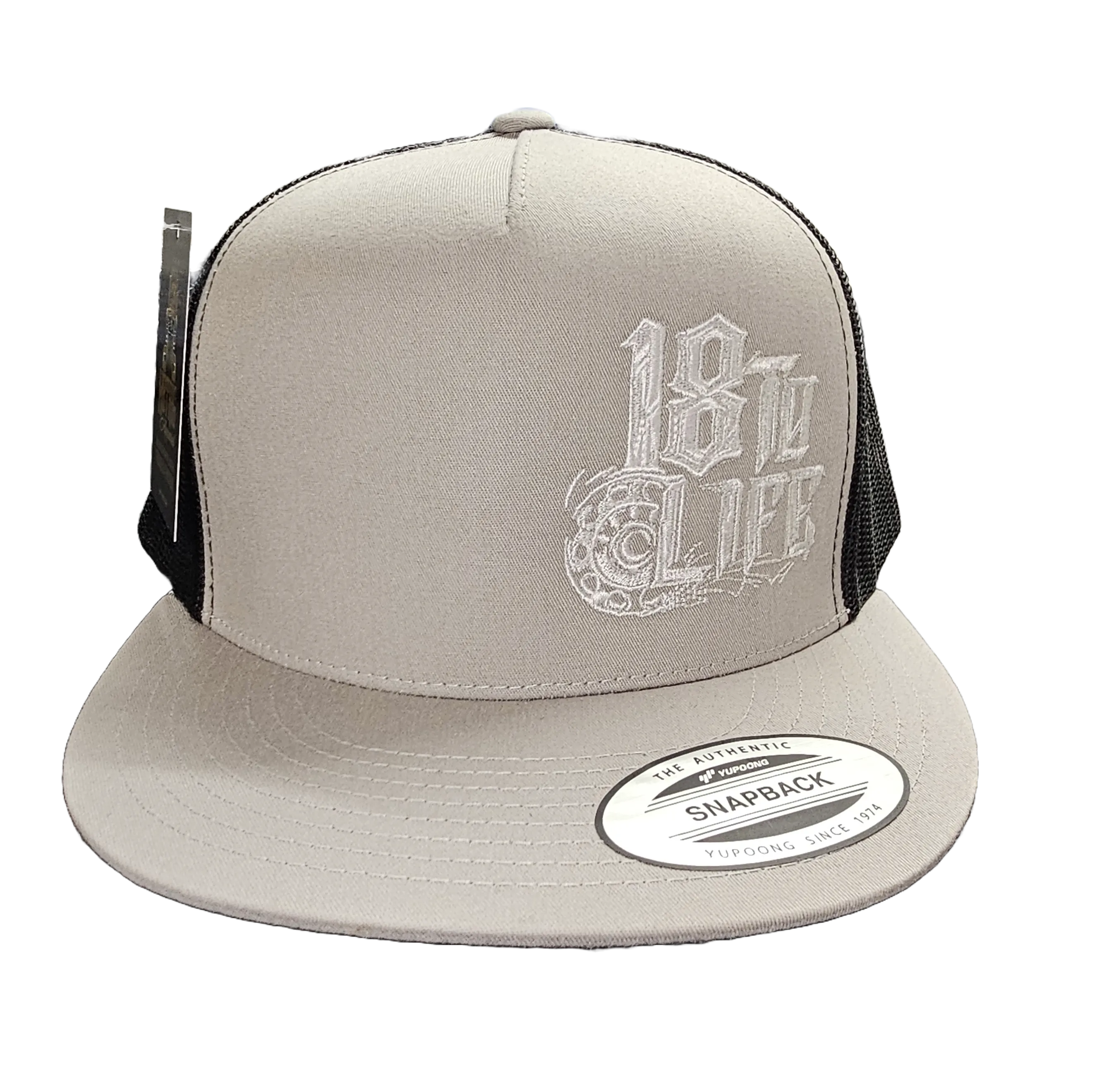 Flab Bill Grey/White 18 to life