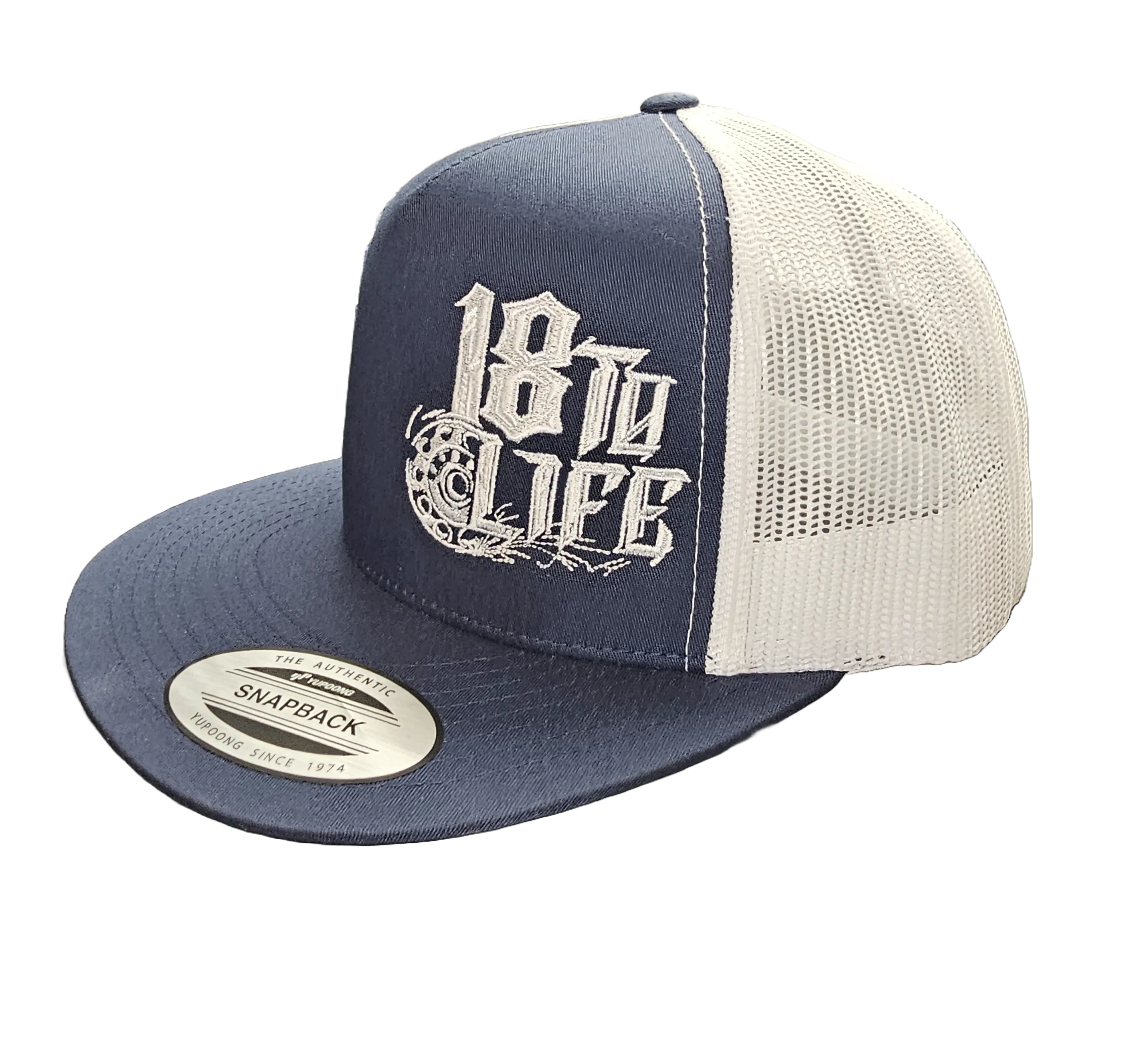 Flab Bill Navy/White 18 to life