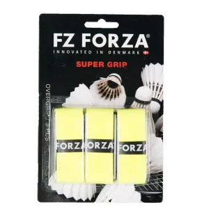 FZ Forza Super Grip Badminton Grip - 3 Pack - Yellow