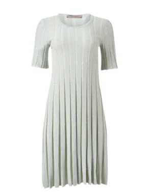 Giada Mint Green Pleated Dress
