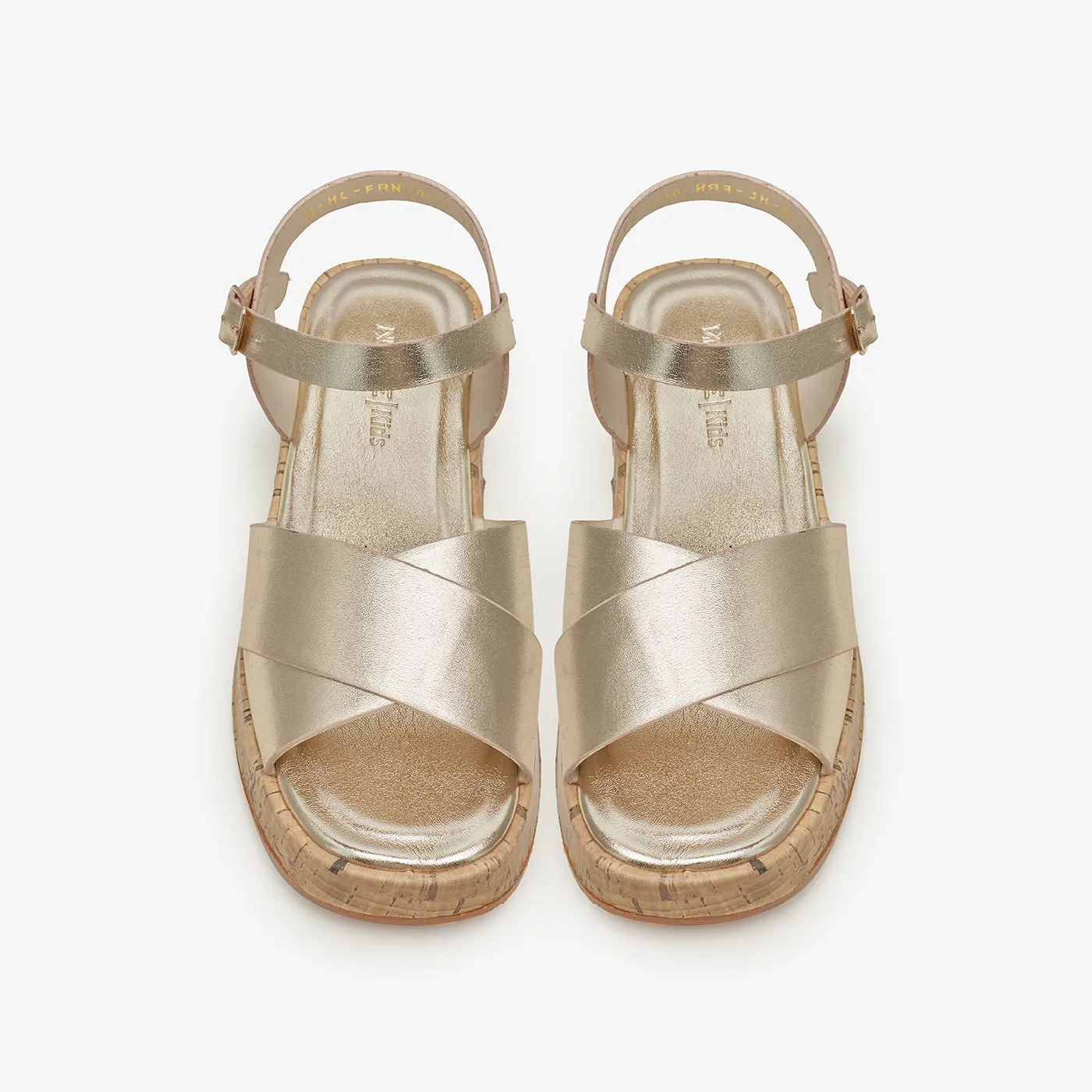 Girls' Plush Sandals