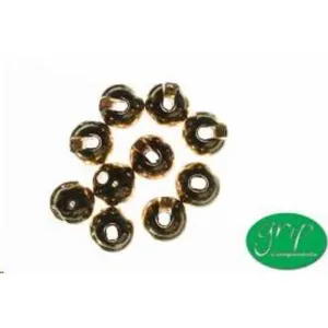 GRIP TUN BEADS 4MM GOLD 25PKT