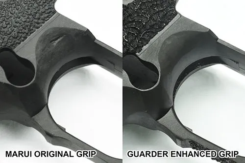 Guarder Enhanced Grip For MARUI HI-CAPA Series (Standard/Black)
