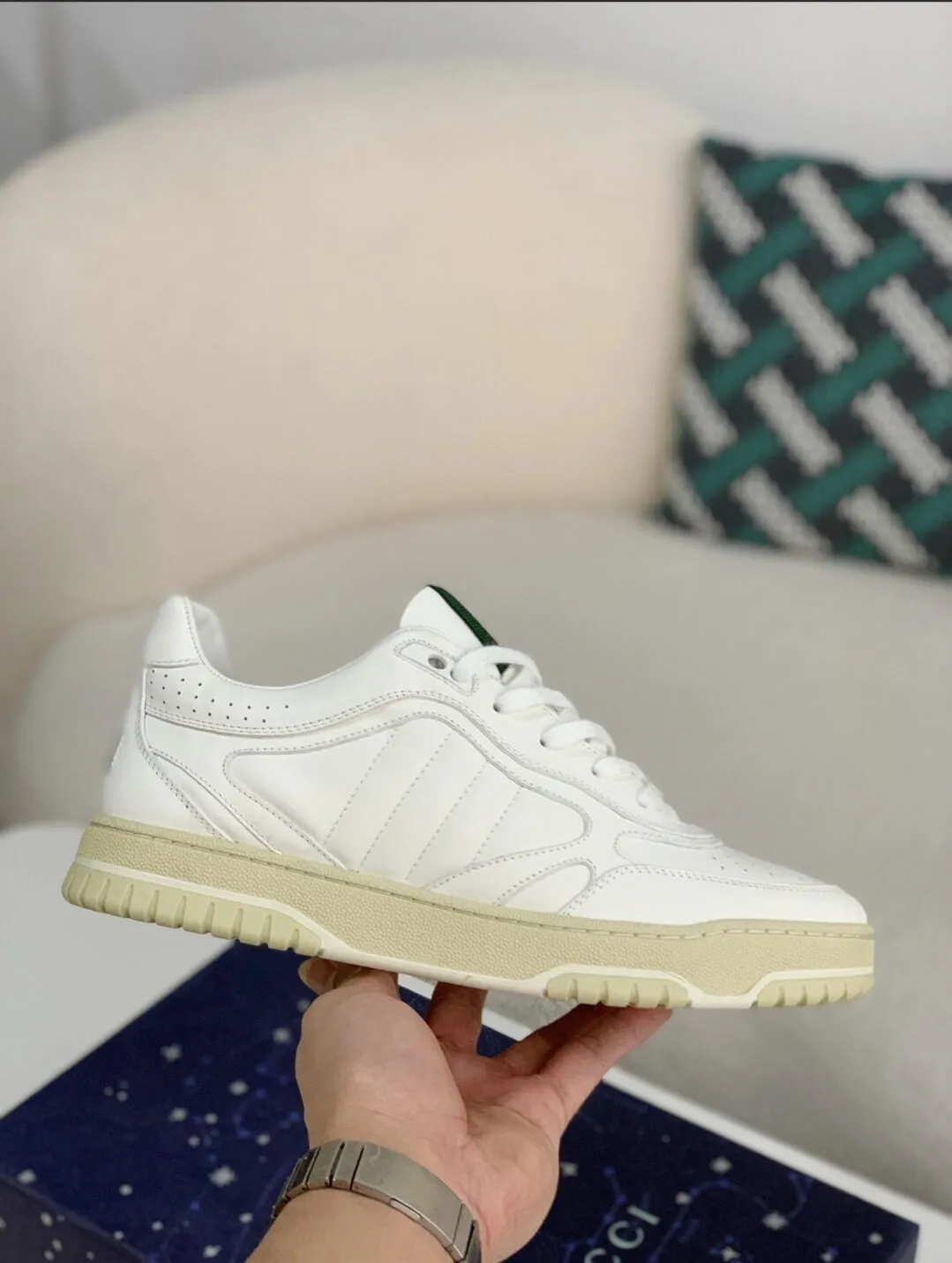 Gucci Re-Web Sneaker White