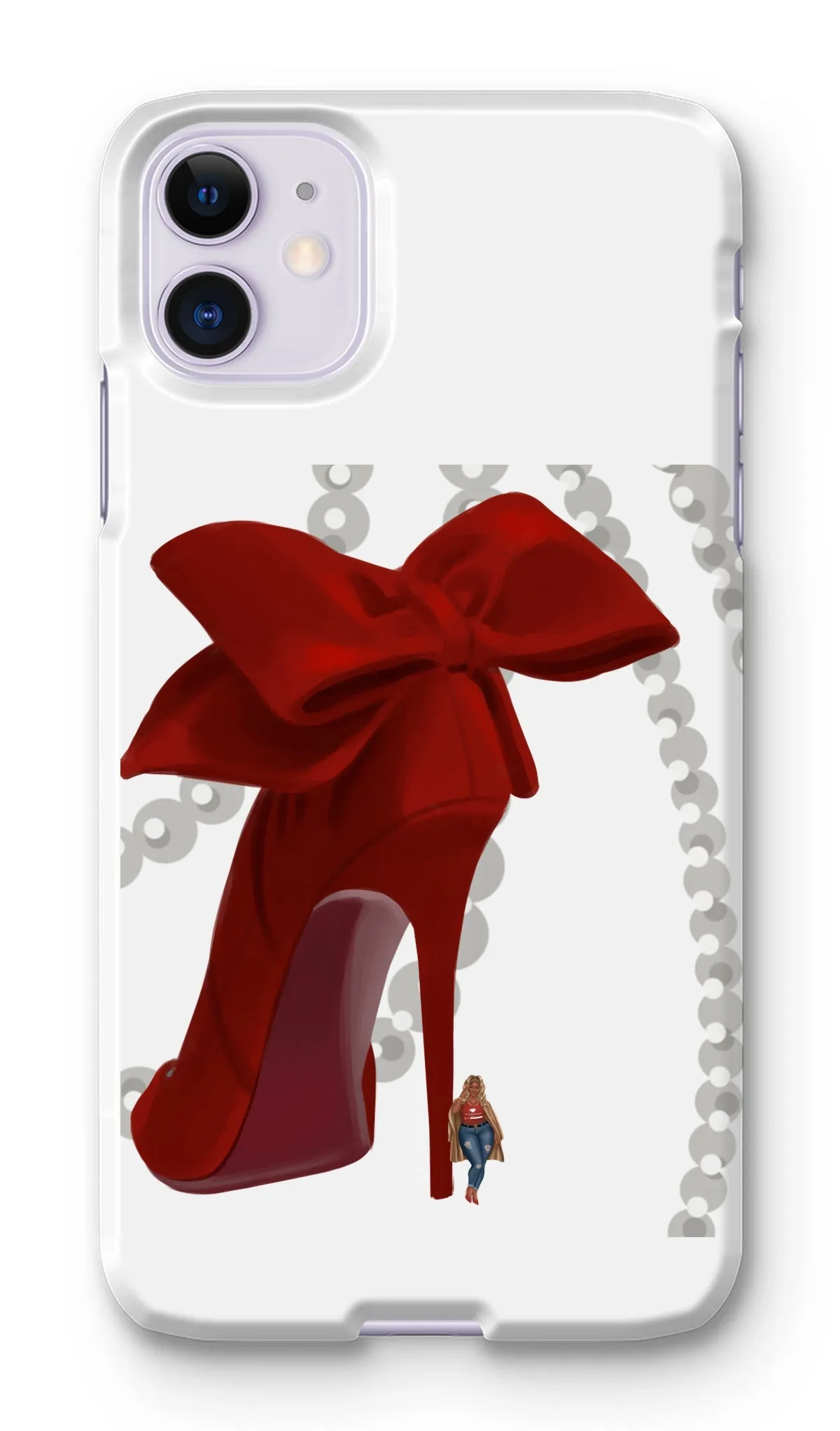 Heels & Pearls Phone Case
