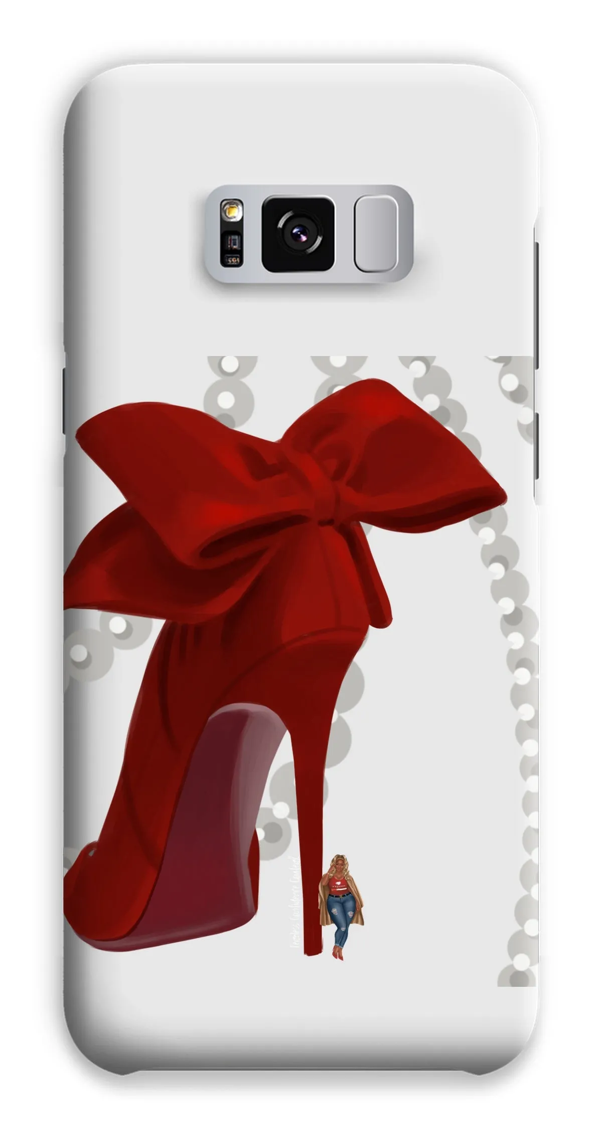Heels & Pearls Phone Case