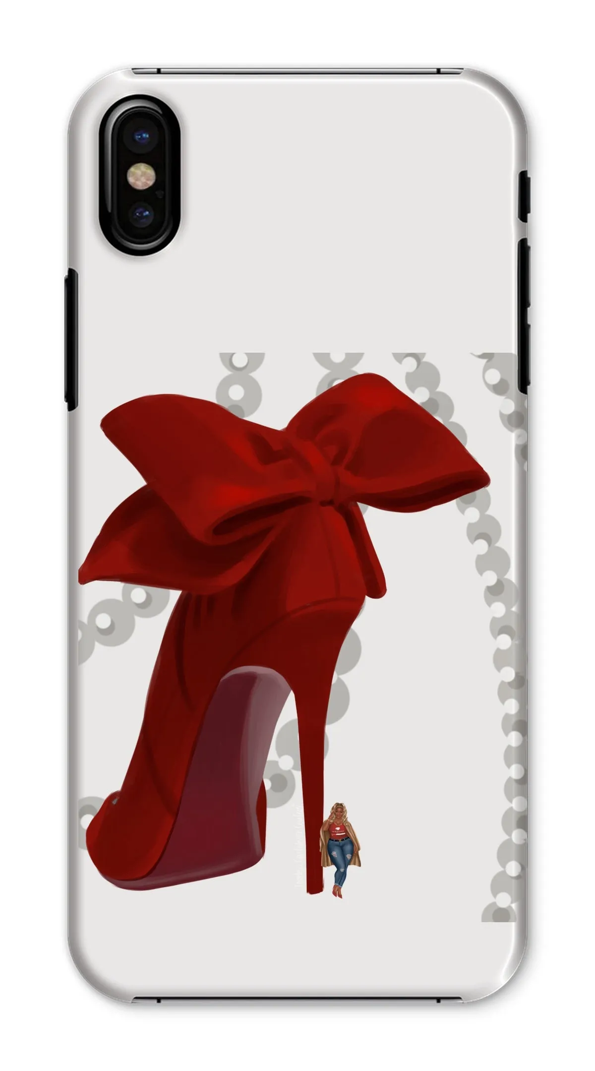 Heels & Pearls Phone Case