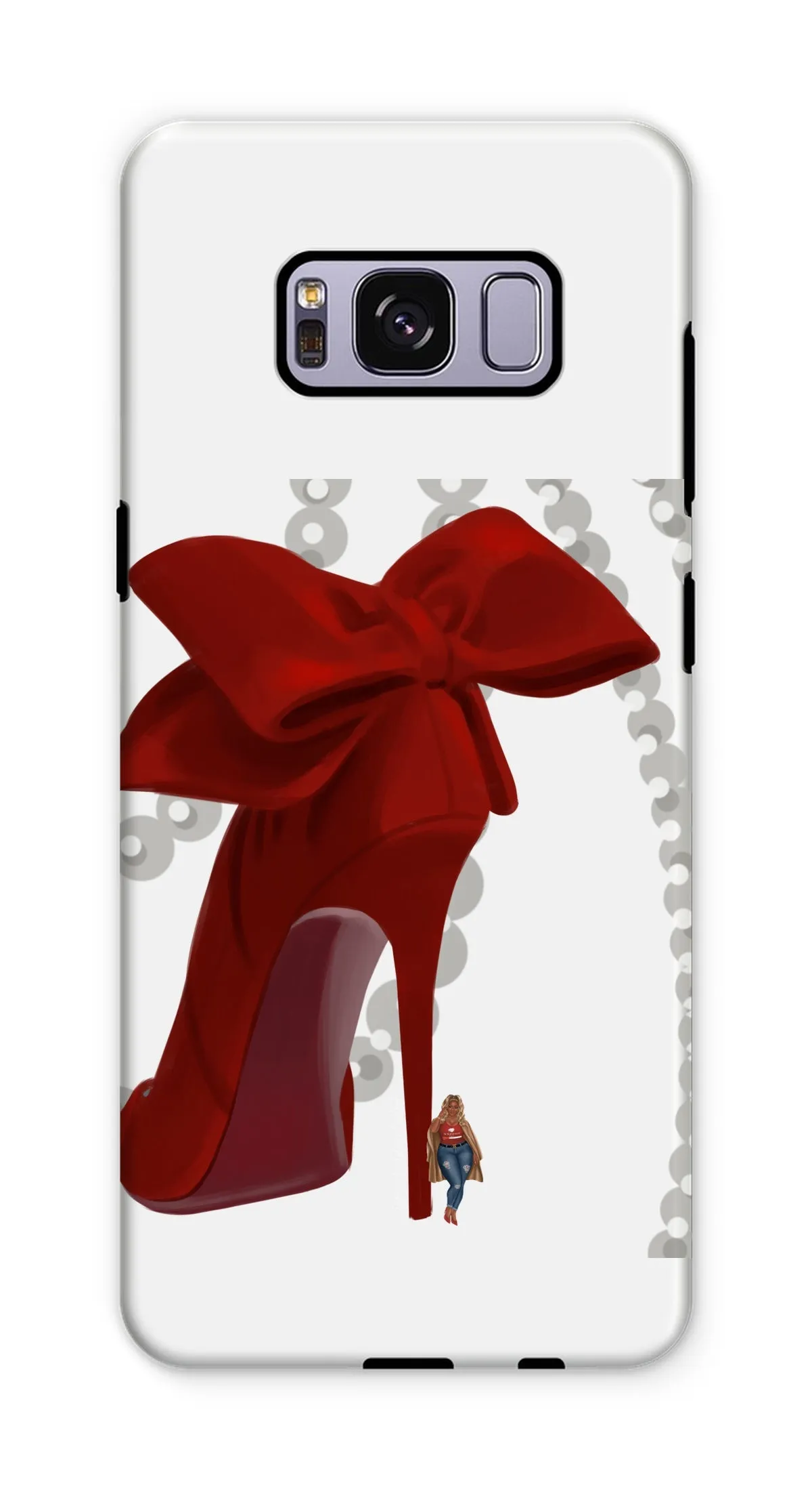Heels & Pearls Phone Case