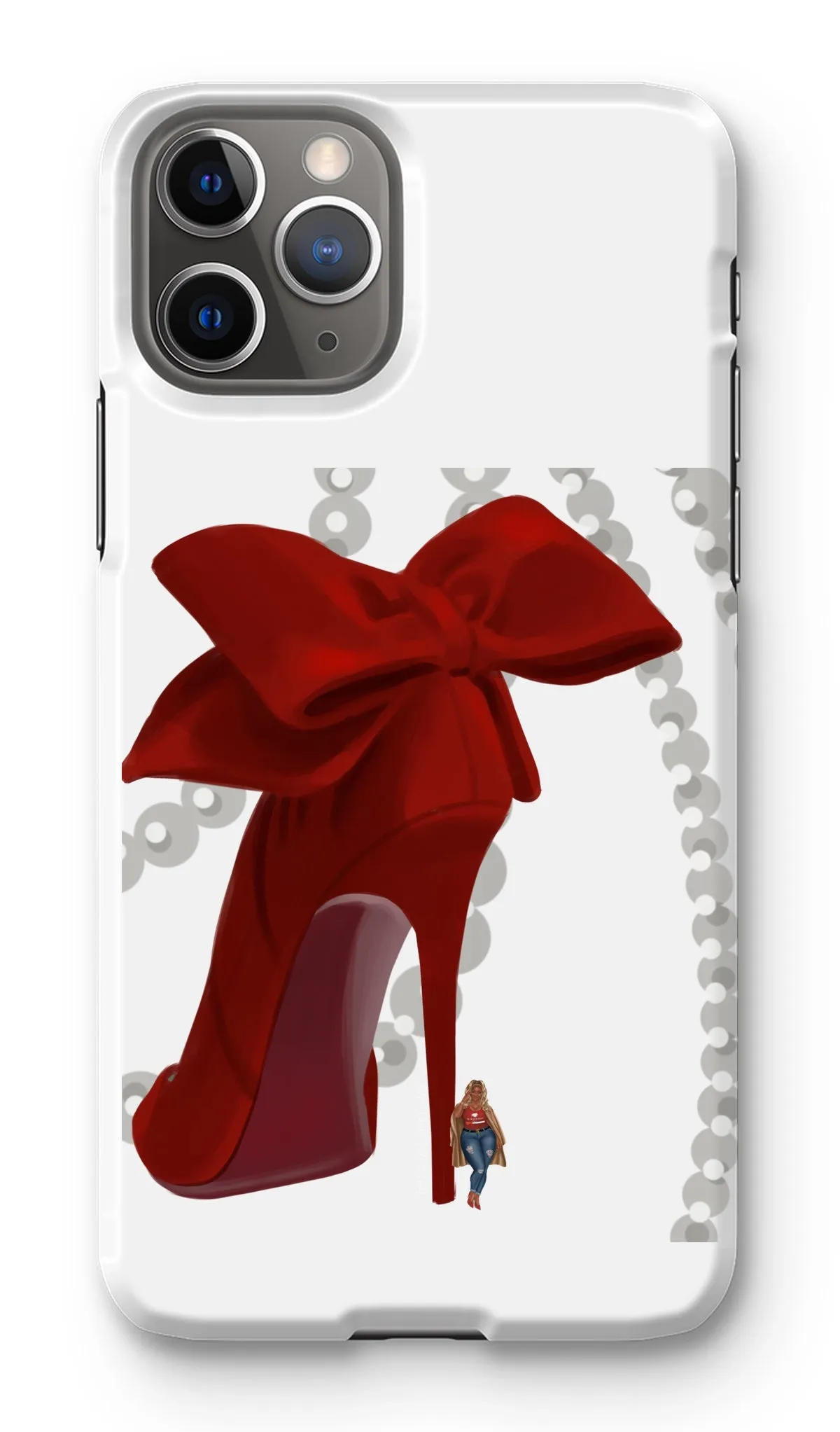 Heels & Pearls Phone Case
