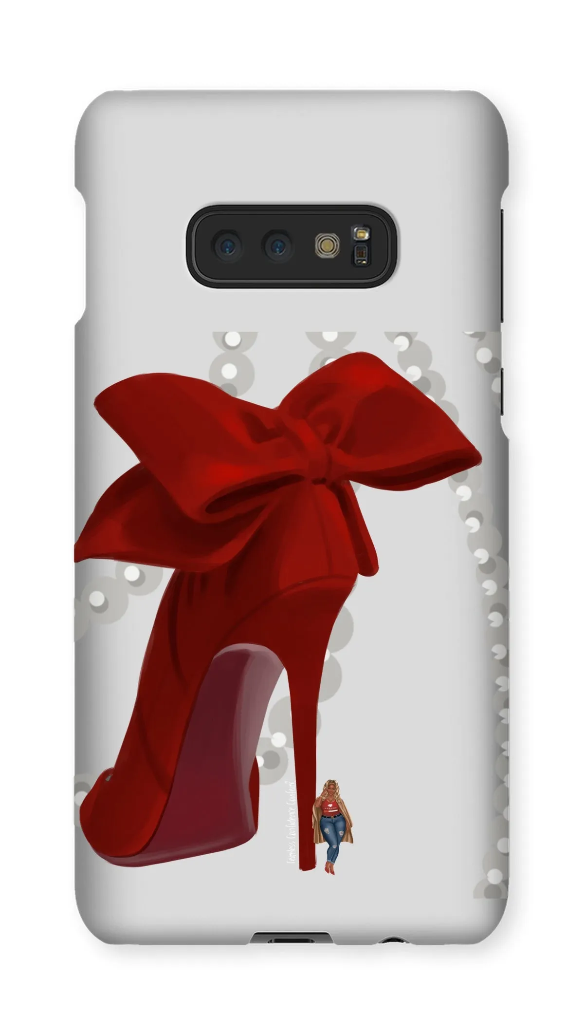 Heels & Pearls Phone Case