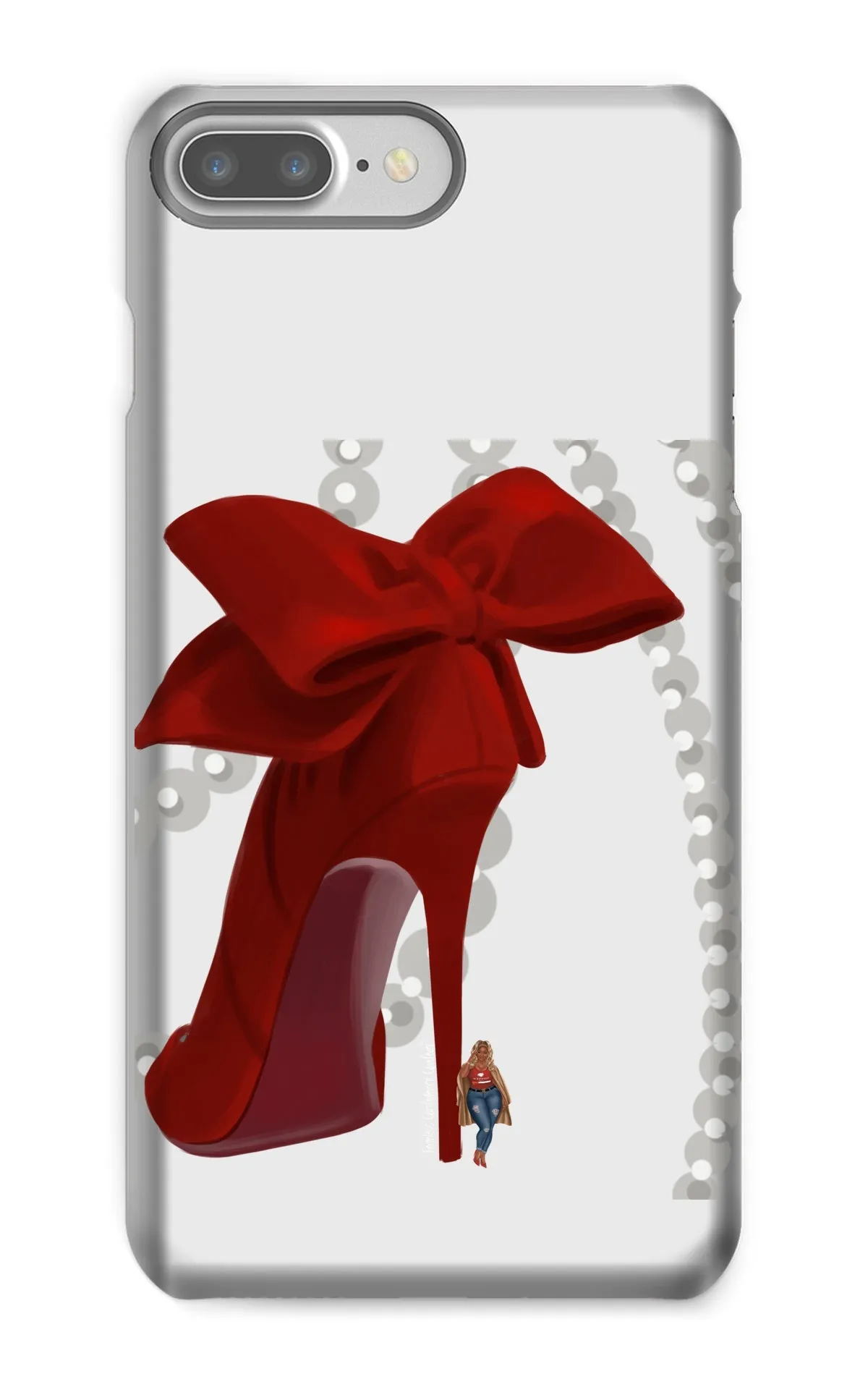 Heels & Pearls Phone Case