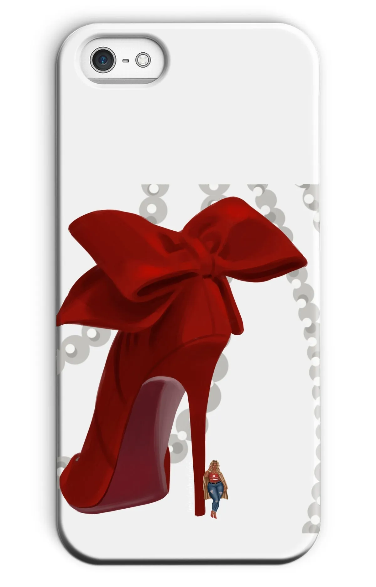 Heels & Pearls Phone Case