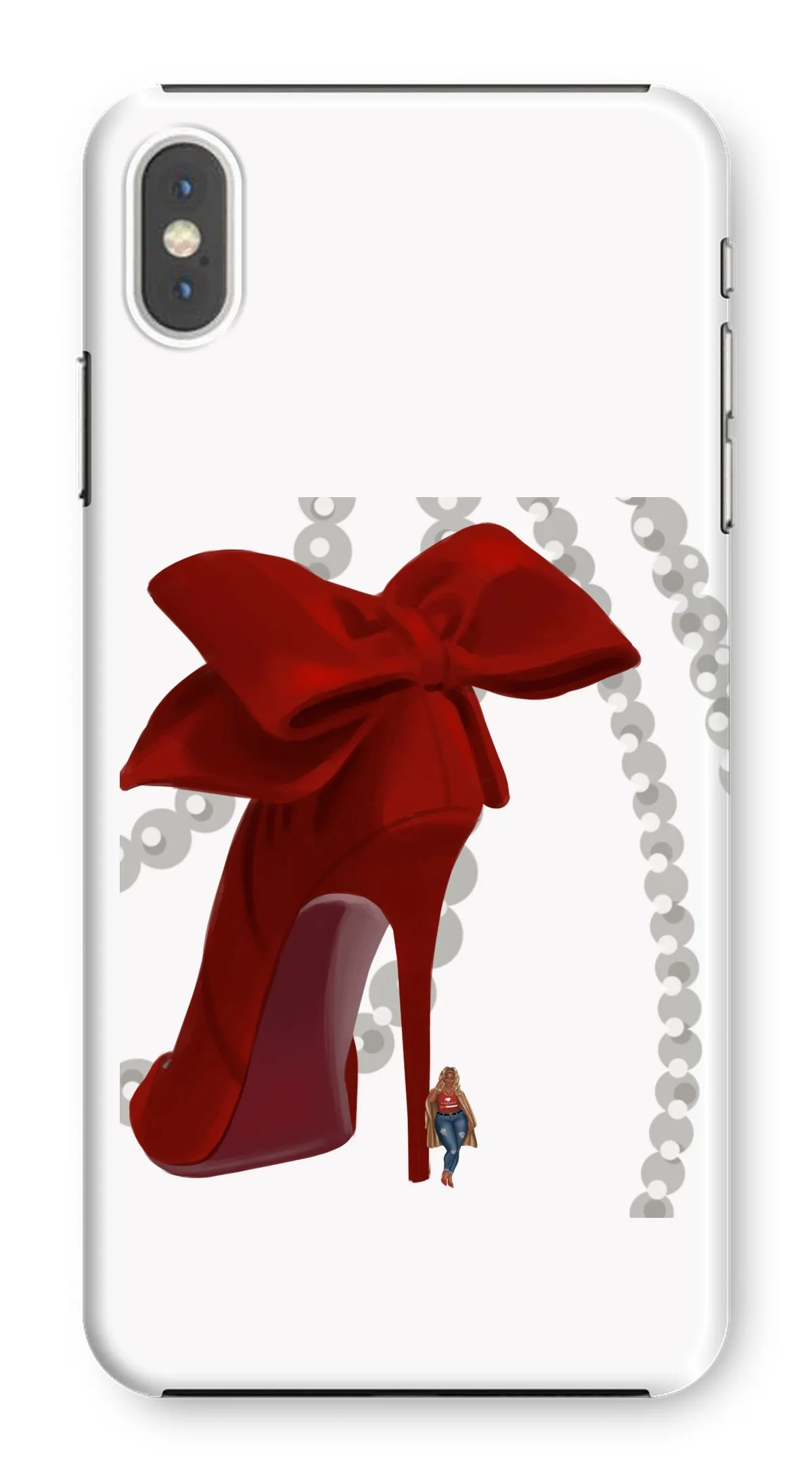Heels & Pearls Phone Case