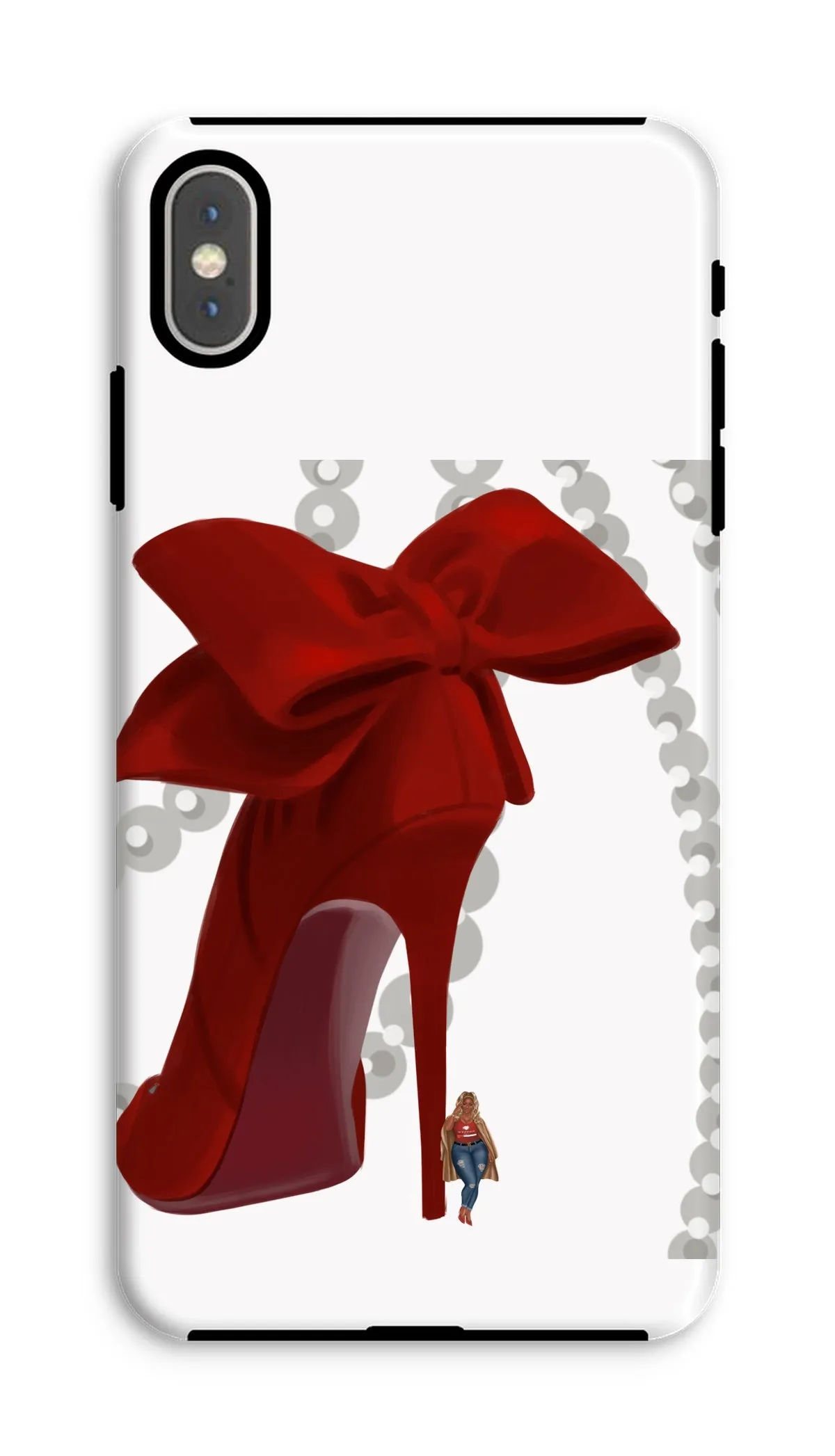 Heels & Pearls Phone Case