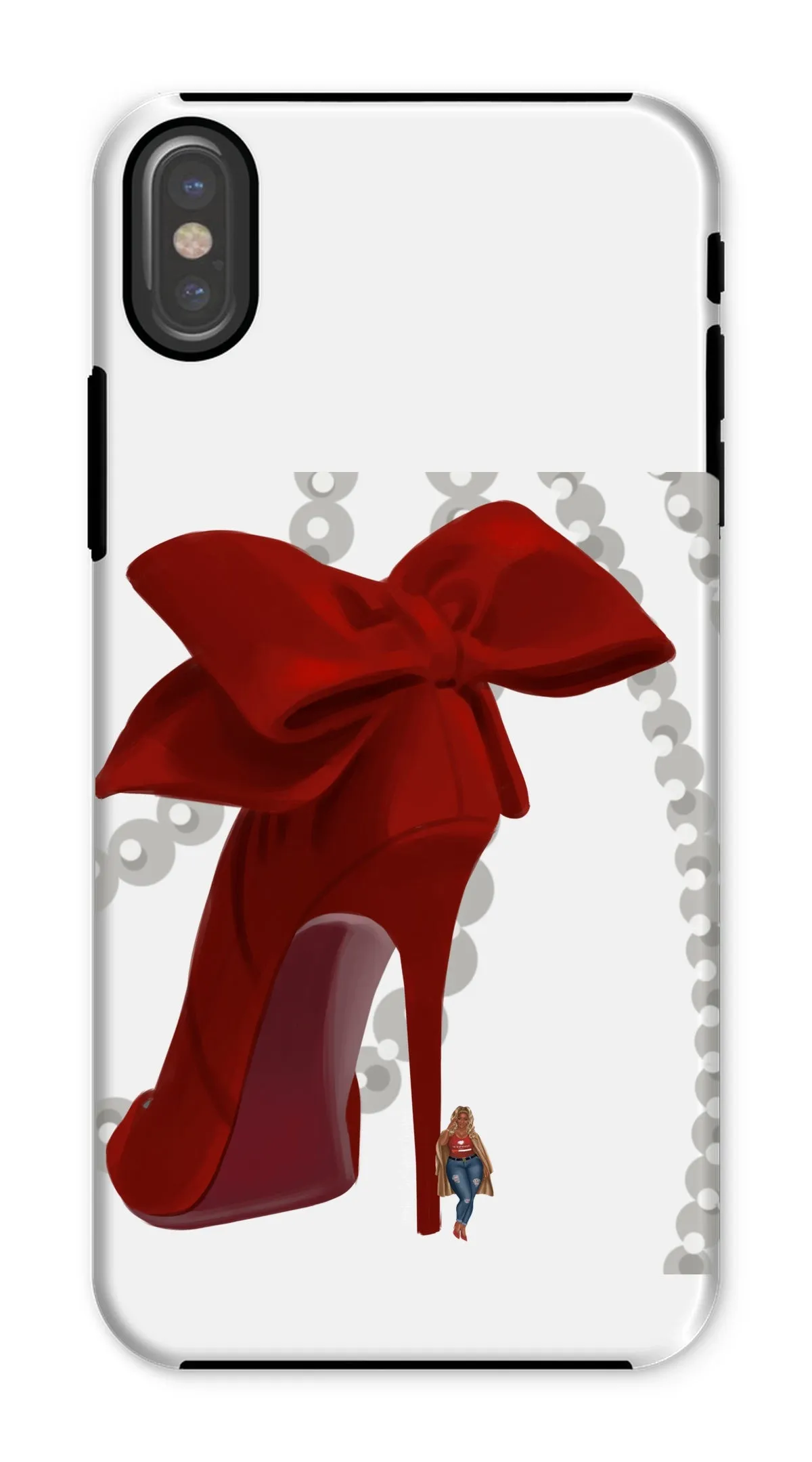 Heels & Pearls Phone Case