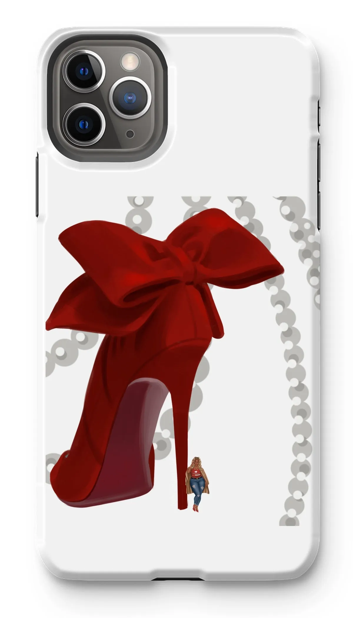 Heels & Pearls Phone Case