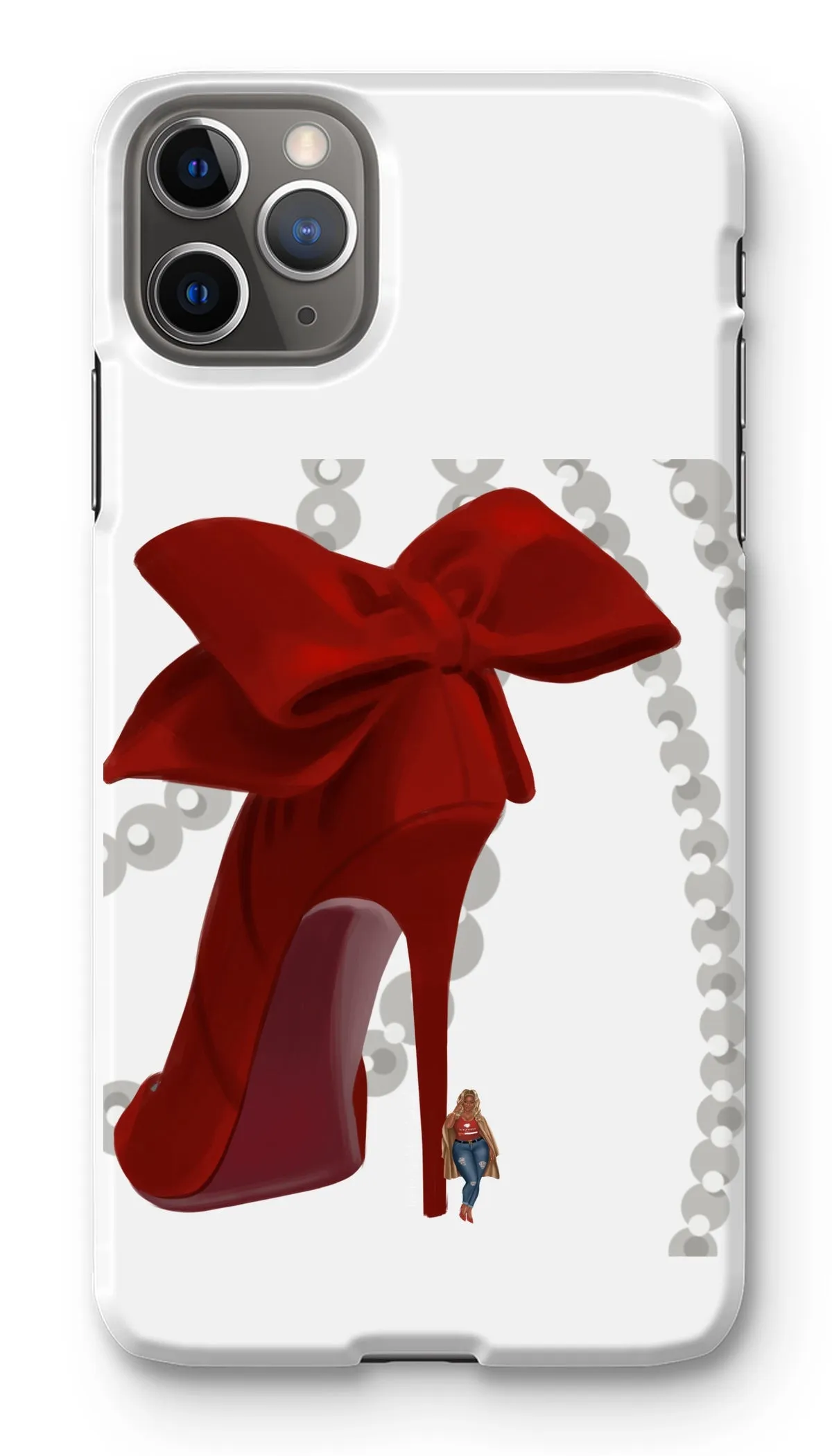 Heels & Pearls Phone Case