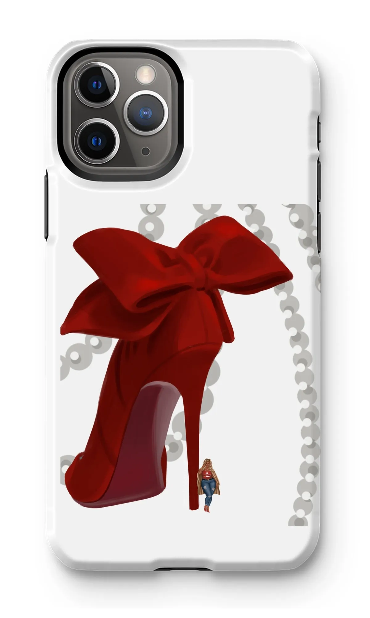 Heels & Pearls Phone Case