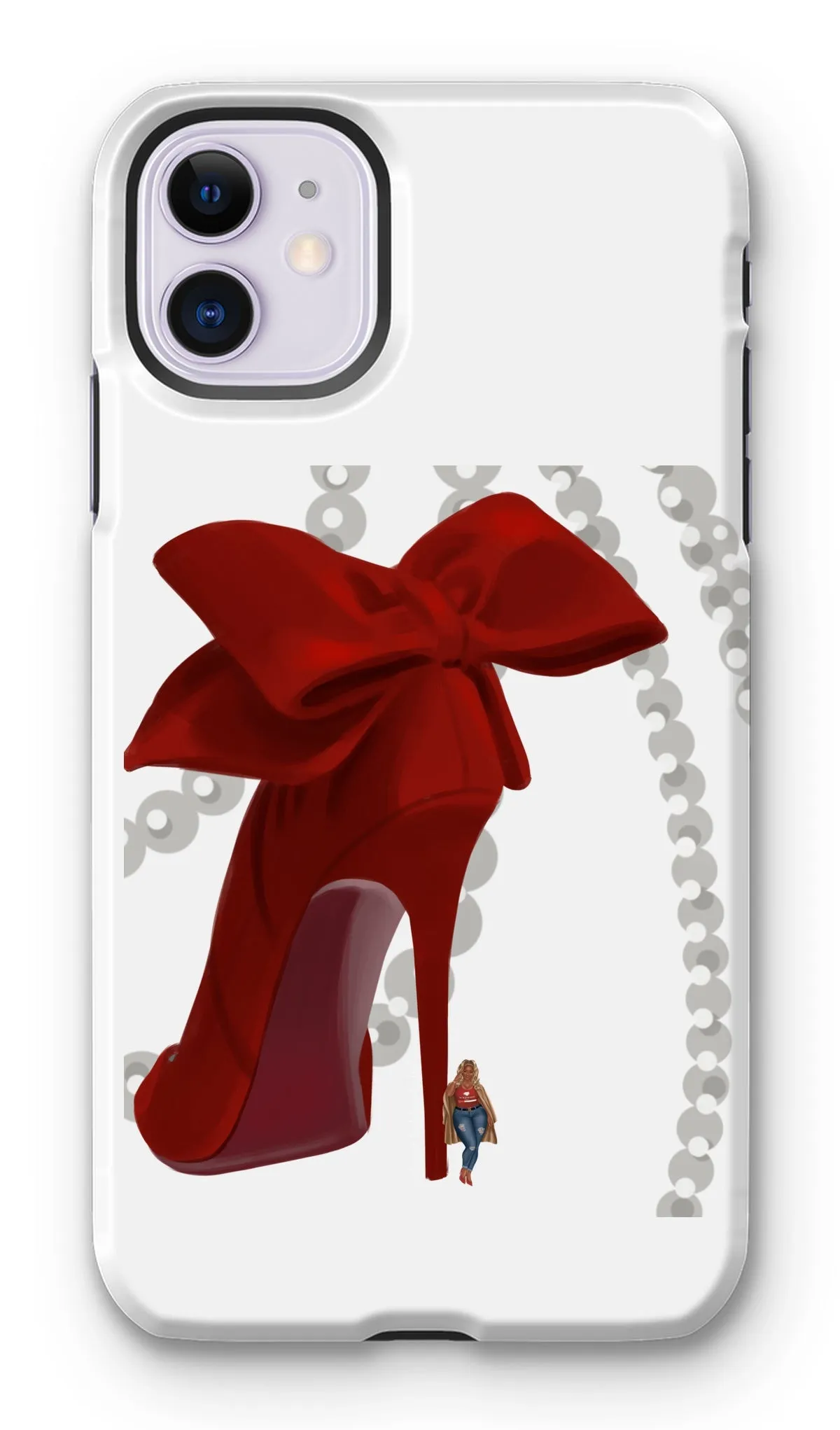 Heels & Pearls Phone Case