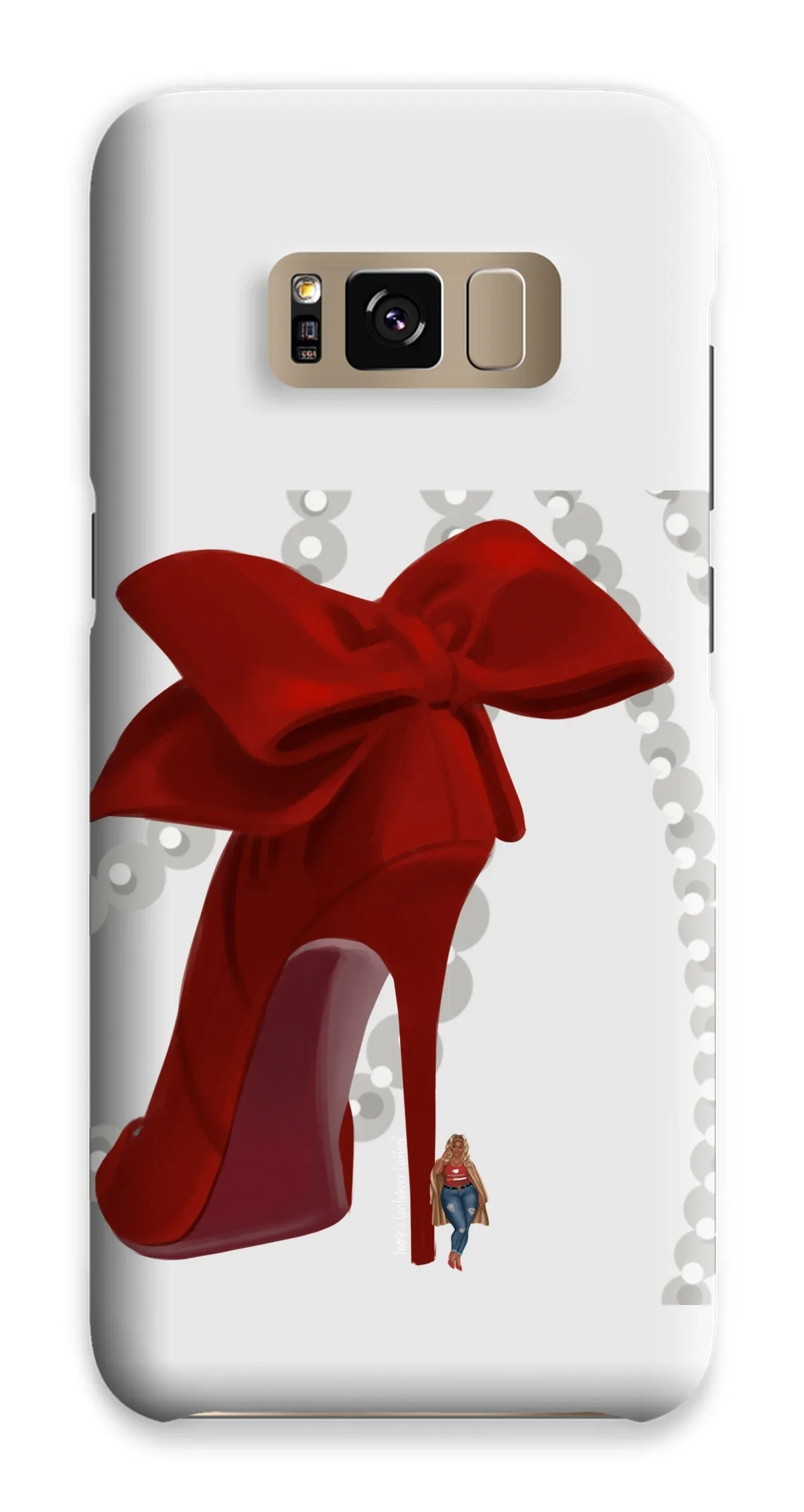 Heels & Pearls Phone Case