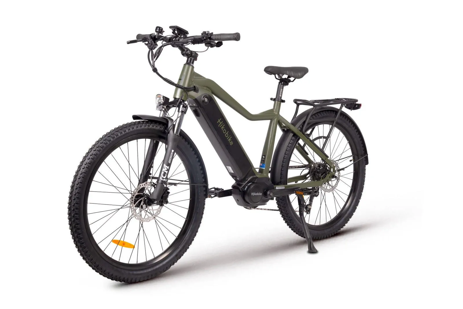Hiko Ascent Electric Bike 672Wh Olive Green