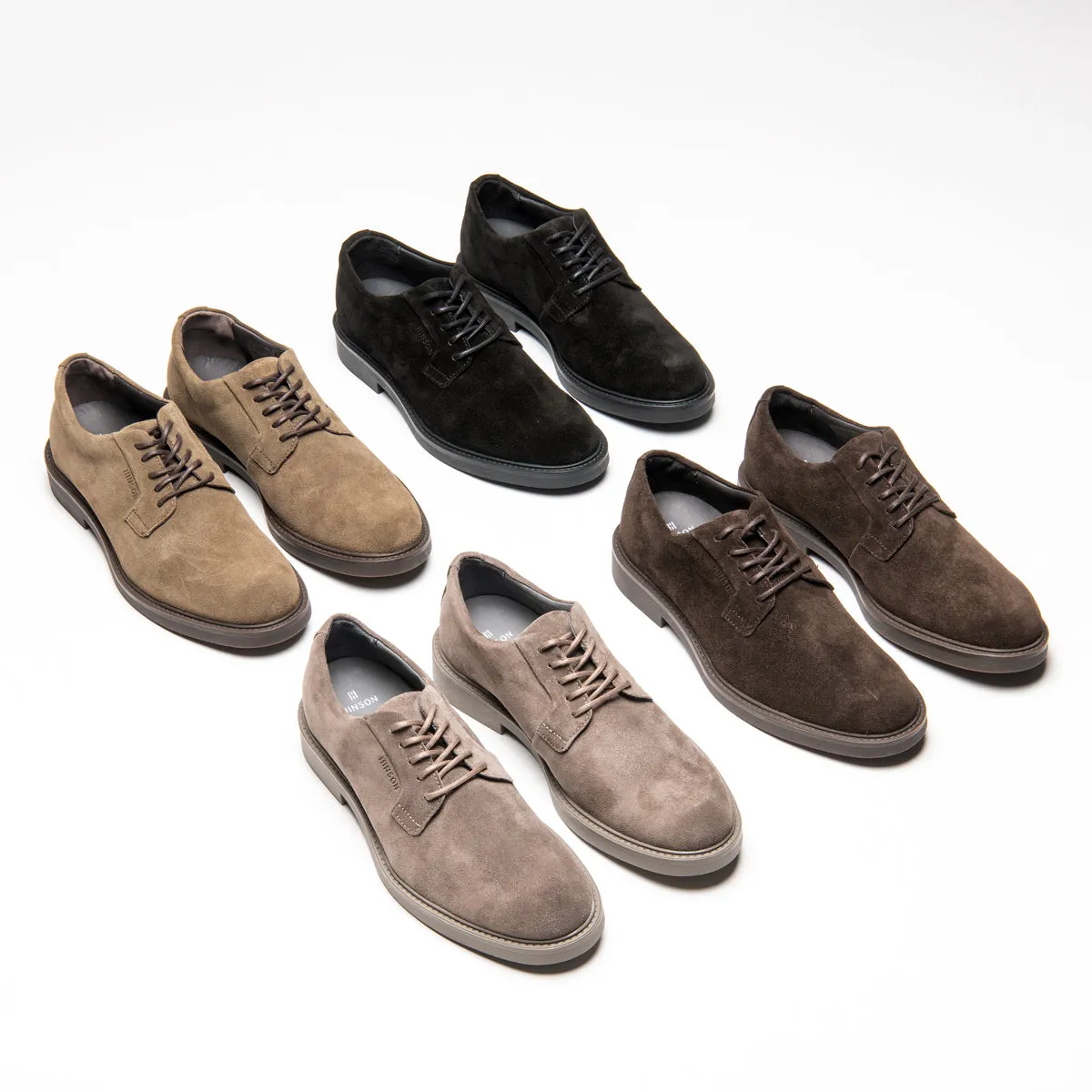 Hinson Beatenberg Wessex Derby Olive Suede