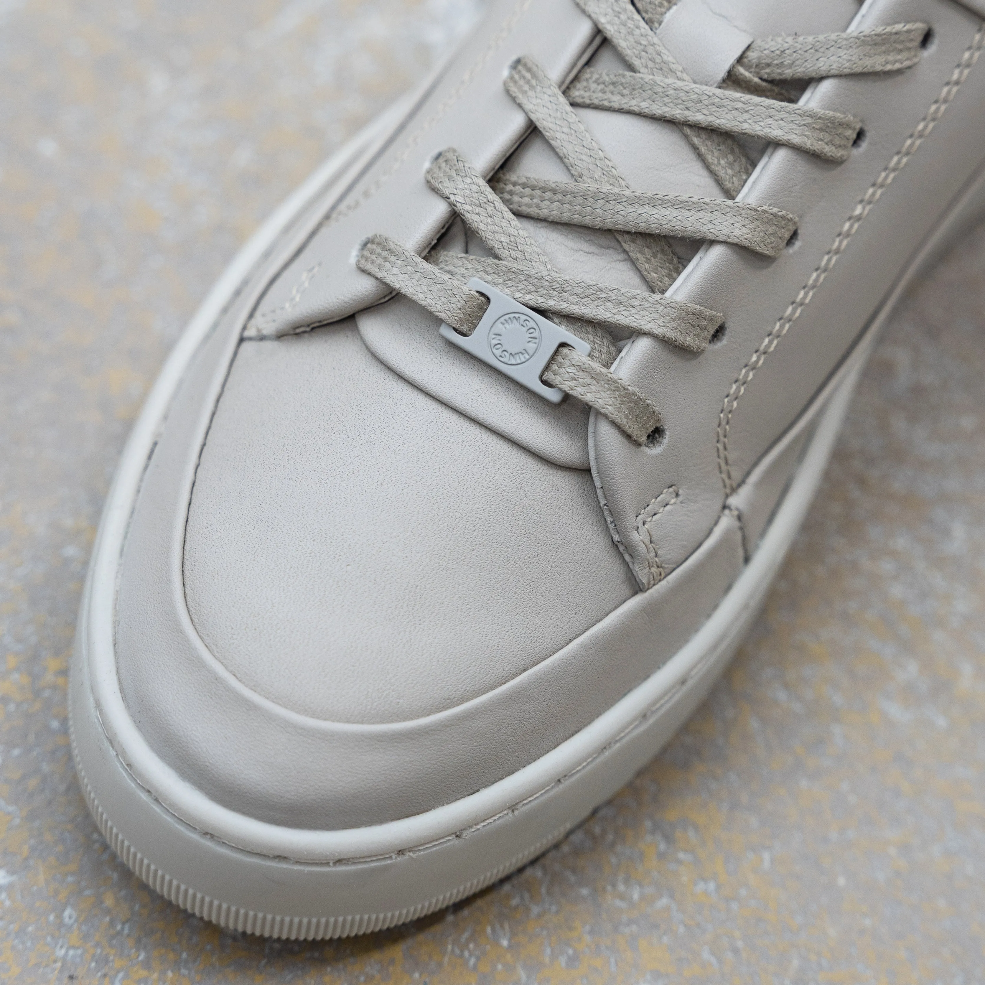 Hinson Bennet P4 Low Beige Leather