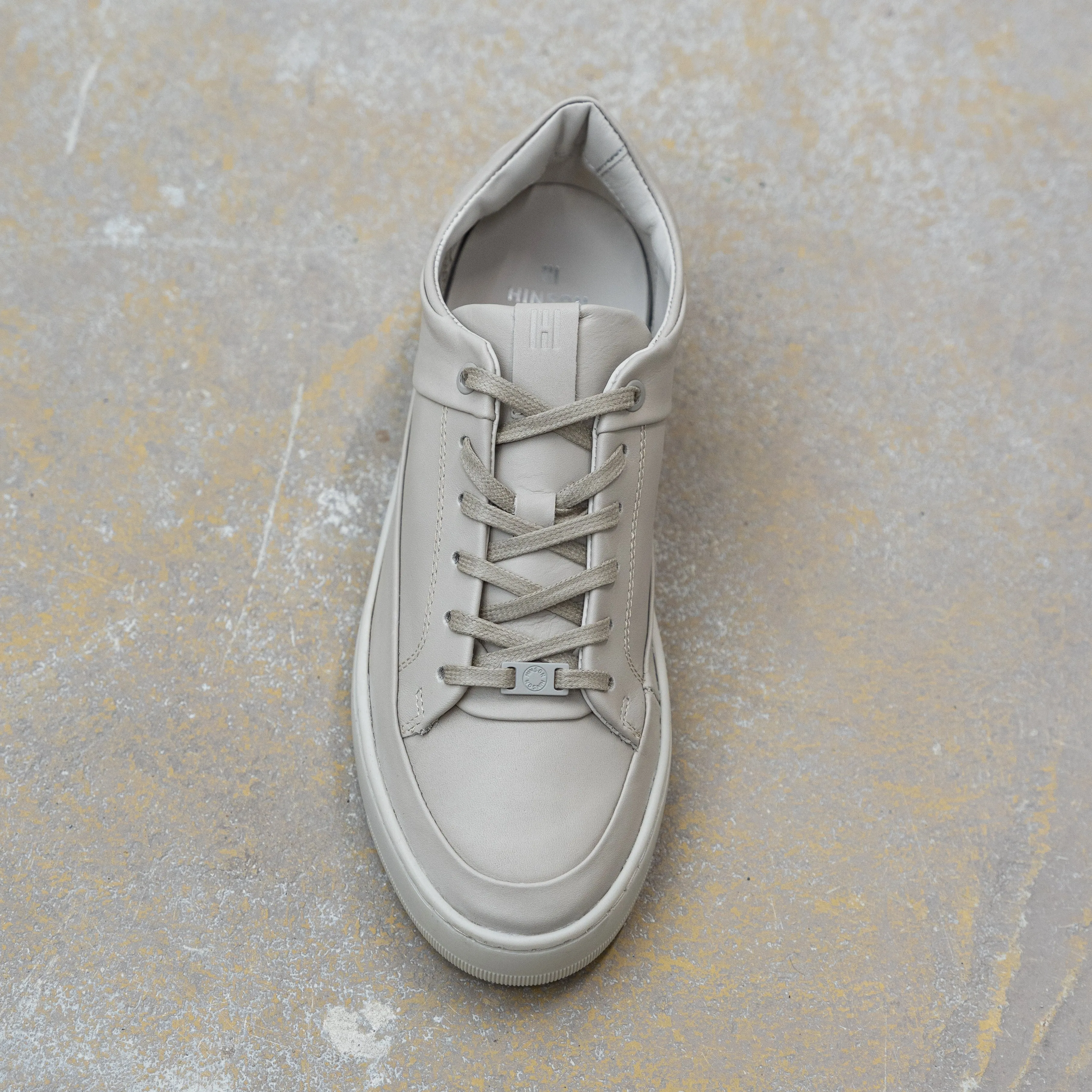 Hinson Bennet P4 Low Beige Leather