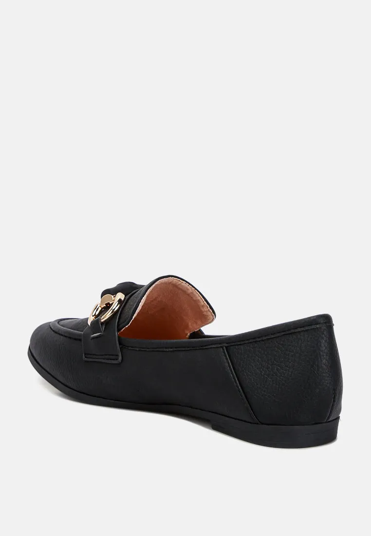 Horsebit Raffia Loafers By Ruw