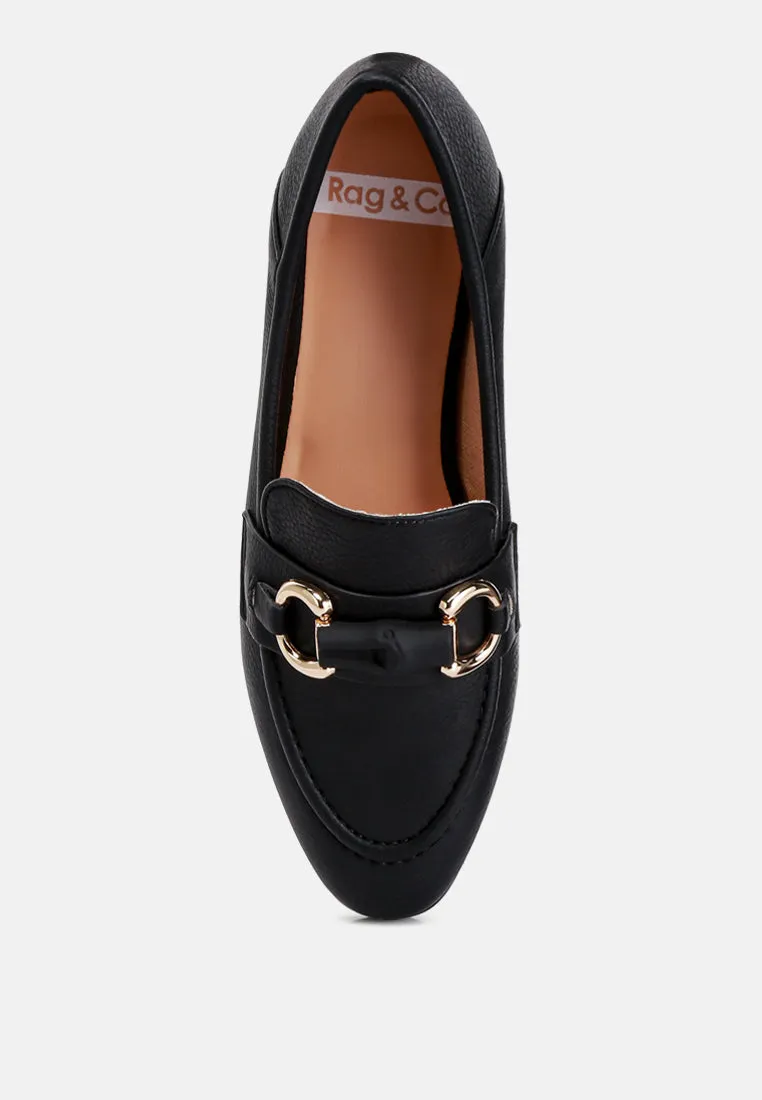Horsebit Raffia Loafers By Ruw