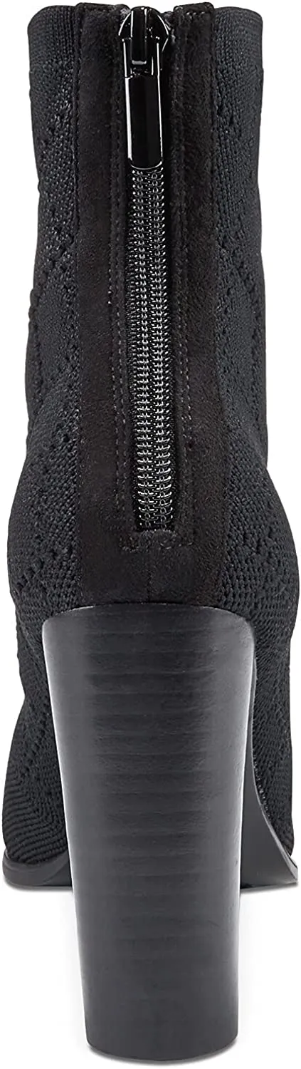 Impo Womens Oak Quilted Booties, Black, Size 6.5