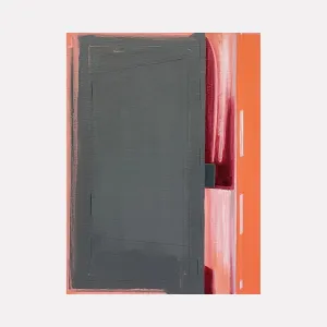 Interstices (maroon element)