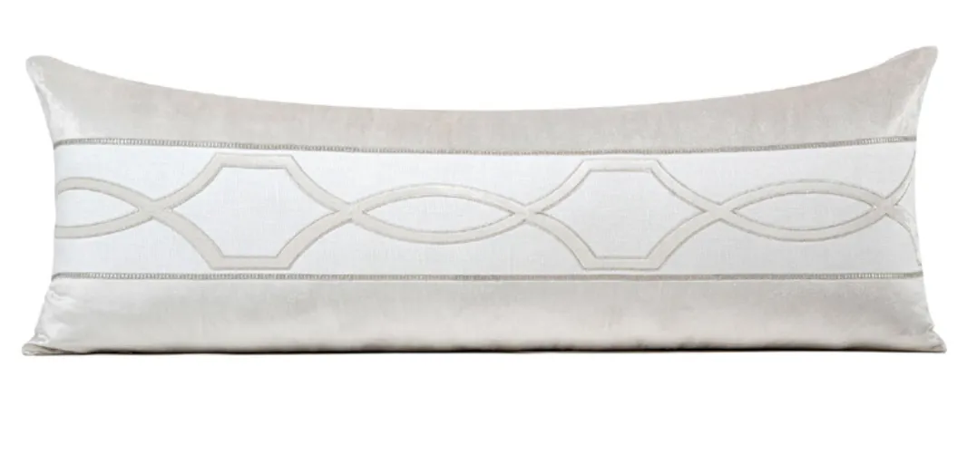 Iridescence - Champagne Lumbar (14" by 40")